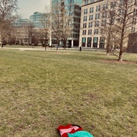 Photo taken at Rothschildpark by Dominik S. on 3/26/2021