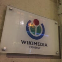 Photo taken at Wikimedia France by Andra W. on 1/17/2020