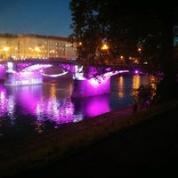 Foto scattata a Žvėryno tiltas | Žvėrynas bridge da Jolita S. il 9/5/2016