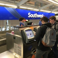 Photo taken at Southwest Ticket Counter by Tom B. on 11/29/2015
