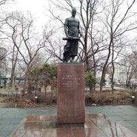 Photo taken at Памятник Шоте Руставели by Alex on 4/10/2019