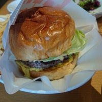 Photo taken at Mountain Burger by K N. on 8/9/2014