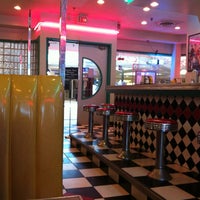 Photo taken at Rockin Johnny&amp;#39;s Diner by Luca R. on 9/30/2012