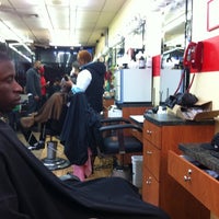 Photo taken at Leroy&amp;#39;s Barbershop by William H. on 4/24/2011