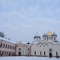 Photo taken at Novgorod Kremlin by Дмитрий Е. on 1/7/2016
