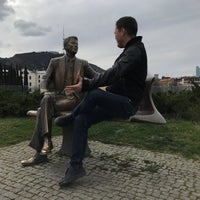 Photo taken at Ronald Reagan Statue by Дмитрий Е. on 3/30/2019