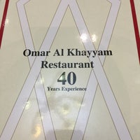 Photo taken at مطعم عمر الخيام Omar Al Khayam Resturant by Ahmed A. on 7/3/2015