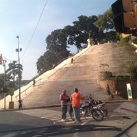 Photo taken at Escaleras El Calvario by Juan K. on 11/21/2012