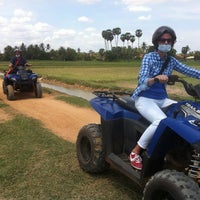 Photo taken at Quad Adventures Cambodia by Steve J. on 4/4/2014