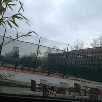 Photo taken at Tennis François de Labouchère by Vanessa M. on 1/26/2013