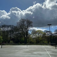 Photo taken at Regent&amp;#39;s Park Tennis Courts by Noura on 4/15/2024