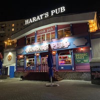 Photo taken at Harat&amp;#39;s Irish Pub by Олег С. on 2/26/2021