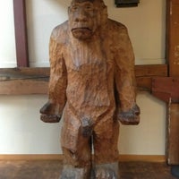 Photo taken at Bigfoot Statue by Alan D. on 10/20/2012