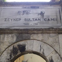 Photo taken at Zeynep Sultan Camii by B.Nur U. on 10/22/2012