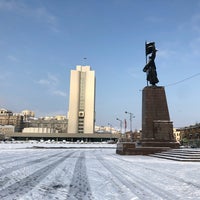 Photo taken at Стела «Город воинской славы» by N787US on 2/29/2020