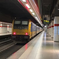 Photo taken at Brussels Airport-Zaventem Railway Station by N787US on 1/3/2024