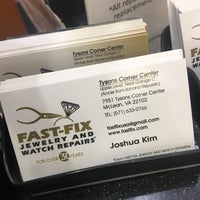 Photo taken at Fast-Fix Jewelry and Watch Repairs by Phyllicia O. on 3/10/2018
