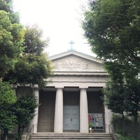 Photo taken at Tsukiji Catholic Church Cathedral by Chie on 6/21/2018
