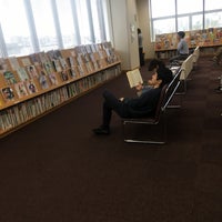 Photo taken at Ohashi Library by Chie on 3/23/2018