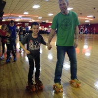 Photo taken at Champions Rollerworld by Sarah W. on 3/16/2014