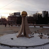 Photo taken at Площадь Солнца by Sergey L. on 11/26/2012