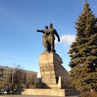 Photo taken at Памятник воинам Уральского добровольческого танкового корпуса by Sergey L. on 11/22/2012