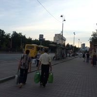 Photo taken at Остановка «Маршала Жукова» by 678543:78 on 8/5/2016