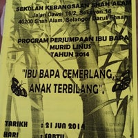 Photos At Sekolah Kebangsaan Seksyen 16 61 Visitors