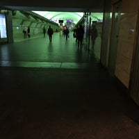 Photo taken at metro Chkalovskaya by Anna M. on 9/29/2021