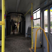 Photo taken at Трамвай №55 by Anna M. on 5/24/2019