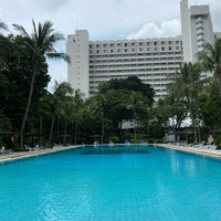 Photo taken at Swimming Pool Hotel Borobudur Jakarta by Lenny S. on 12/25/2021