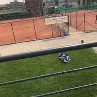 Photo taken at Royal Uccle Sport by Dilek K. on 5/1/2019