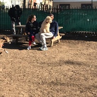 Photo taken at Msgr. McGolrick Park Dog Run by Rachel P. on 3/17/2019
