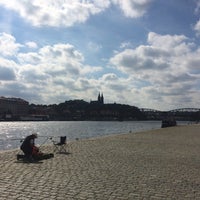 Photo taken at Vltava Riverside by Ni N. on 8/8/2017