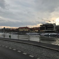 Photo taken at Čechův most (tram) by Ni N. on 11/15/2019