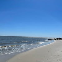 Photo taken at Cape May Beach at Broadway by Jacqueline T. on 5/1/2021