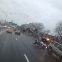 Photo taken at Belt Parkway Overpass by Ty K. on 12/27/2012
