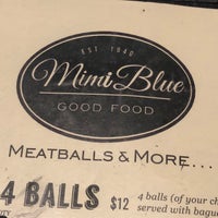 Photo taken at Mimi Blue Meatballs by Skyler H. on 3/29/2018