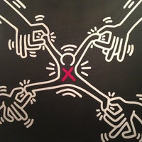 Photo taken at Exposition Keith Haring by Keven C. on 8/8/2013