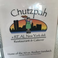 Photo taken at Chutzpah Real New York Deli by Joseph T. on 3/14/2018