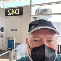 Photo taken at Gate D42 by Joseph T. on 8/18/2022