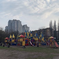 Photo taken at Парк Юнiсть by Karina Z. on 4/8/2019