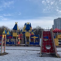 Photo taken at Парк Юнiсть by Karina Z. on 2/28/2019