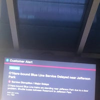 Photo taken at CTA Blue Line Train by Danny C. on 1/30/2021