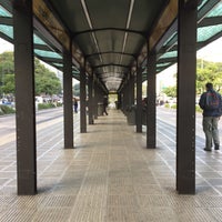 Photo taken at Metrobus - Estación Obelisco Norte by Mariana P. on 4/29/2016