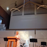 Photo taken at Anderson Chapel - North Park University by Julia S. on 8/27/2014