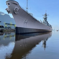 Photo taken at USS Wisconsin (BB-64) by Ted B. on 4/10/2021