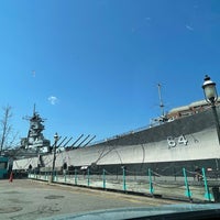 Photo taken at USS Wisconsin (BB-64) by Ted B. on 4/4/2021
