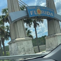 Photo taken at Florida / Georgia State Line by alicia j. on 7/12/2023