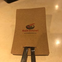 Photo taken at Kafe Betawi by Robin M. on 5/21/2018